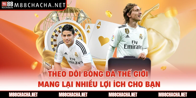 Theo dõi bóng đá thế giới mang lại nhiều lợi ích cho bạn